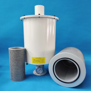 H150 Filter za uljnu maglu pumpe s kliznim ventilom