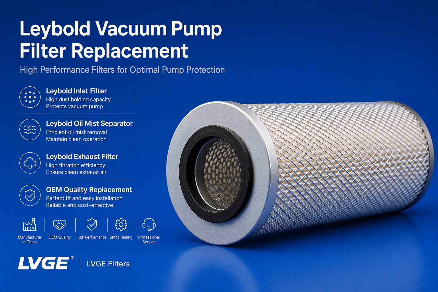 Leybold Vacuum Pump Filter Replacement