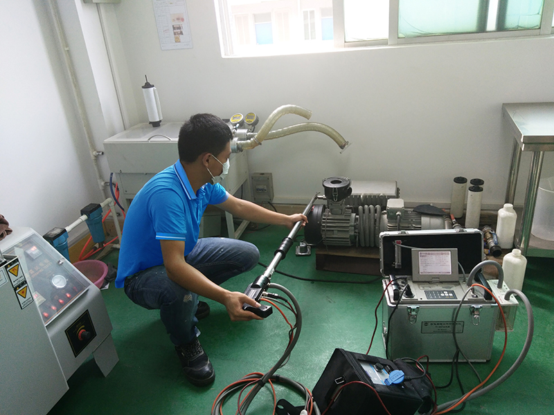 Oil Content Test of Exhaust Filter
